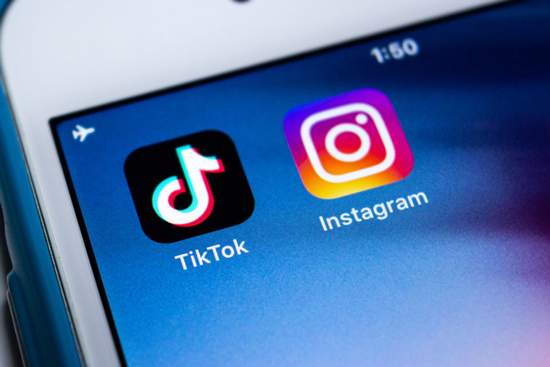 cuál es mejor entre Tiktok e Instagram