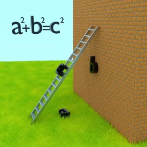 teorema de Pitágoras en la construcción